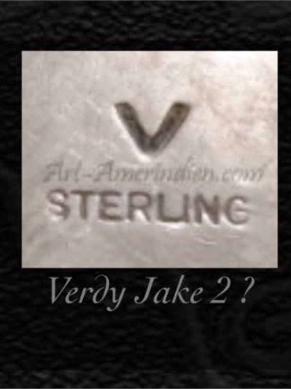 Vintage Sterling Silver Navajo Verdy Jake 12K GF Overlay Storyteller Cuff 7” - Picture 12 of 12